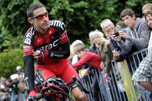 George Hincapie na letošní Tour de France.