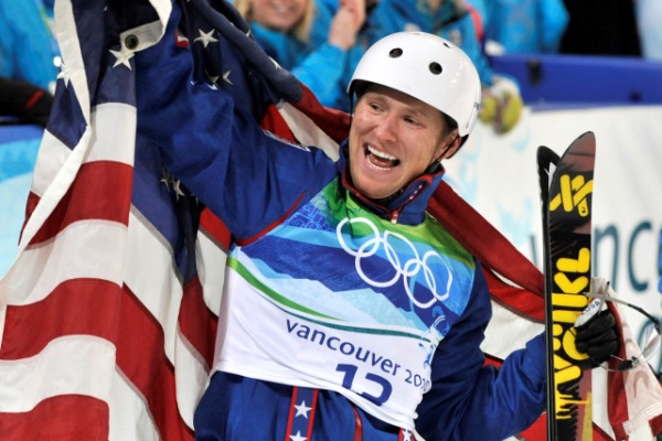 Jeret Peterson na olympiádě ve Vancouveru.