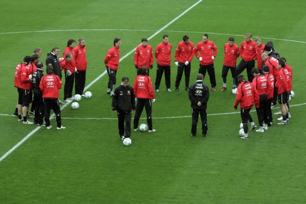 Fotbalová reprezentace (ilustrační foto).