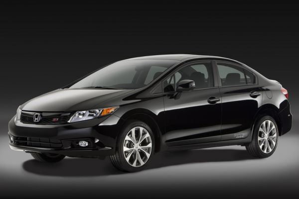Koncept Hondy Civic modelového roku 2012.