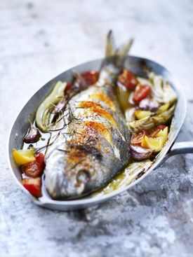 Dorada neboli pražma. V Chorvatsku ji umějí perfektně.
