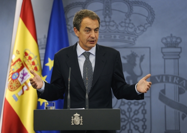 Premiér Španělska José Luis Rodriguez Zapatero.