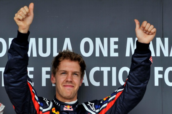 Vettel je opět navrcholu.