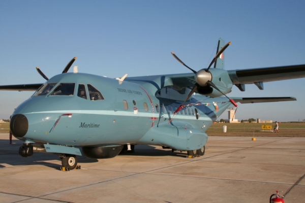 Testování pasivního systému ochrany armádního dopravního letounu Casa C-295M skončilo (ilustrační foto).