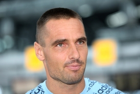 Desetibojař Roman Šebrle.