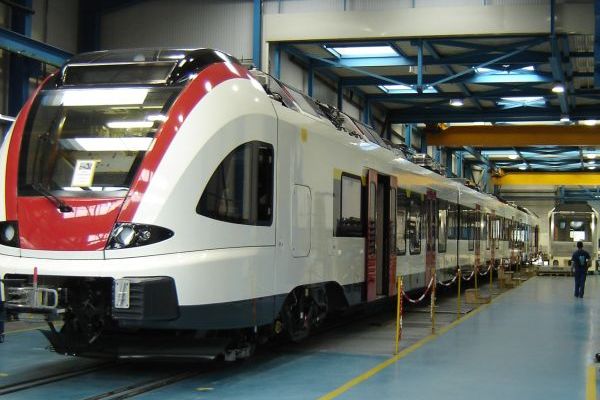 V útrobách továrny Stadler v Bussnangu.