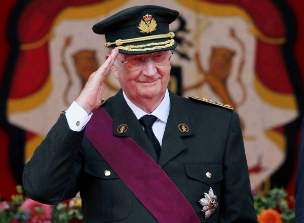 Straní frankofonním Belgičanům? Král Albert. 
