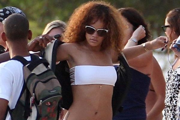 Zpěvačka Rihanna. Zpěvačka Rihanna.