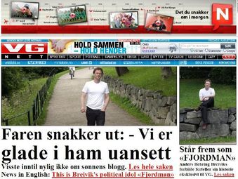 Bloger Fjordman v listu Verdens Gang.