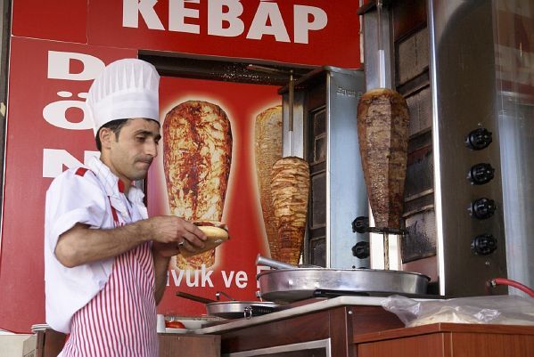 Muslimský kebab? No, grazie.
