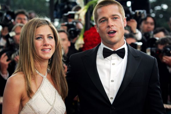 Bývalí životní partneři Jennifer Anistonová a Brad Pitt.