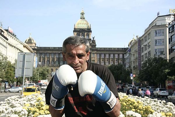 Boxer Stanislav Tišer. Boxer Stanislav Tišer.