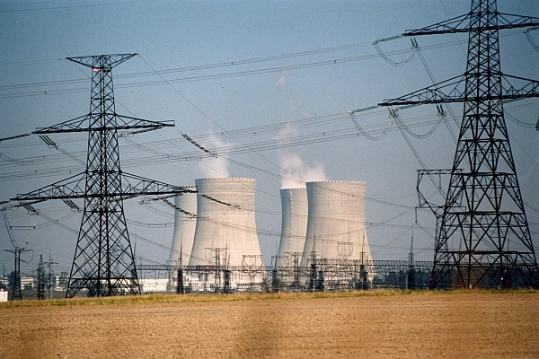 Jaderná elektrárna Temelín.