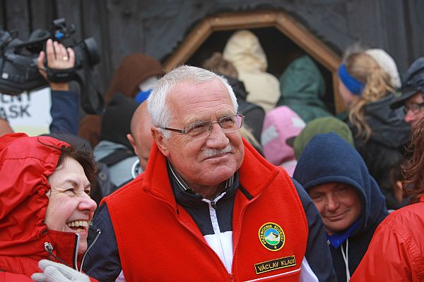 Prezident Václav Klaus.