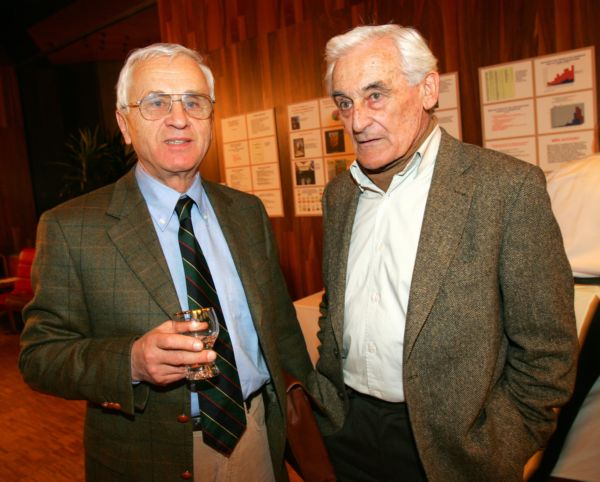 Josef Mašín a Milan Paumer (vpravo). Dnes žije již jen Josef Mašín.