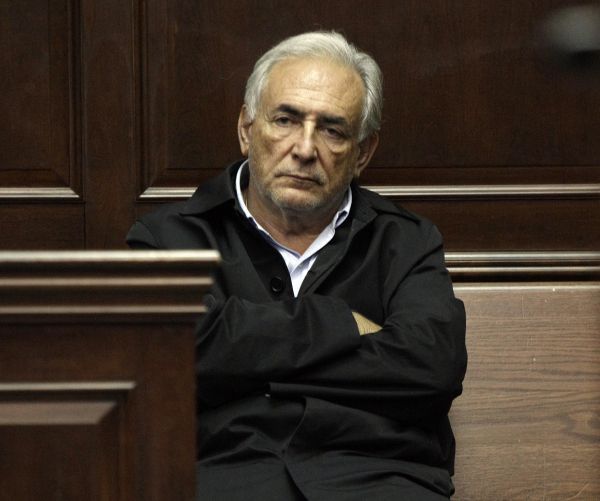 Dominique Strauss-Kahn u soudu. Dominique Strauss-Kahn u soudu.