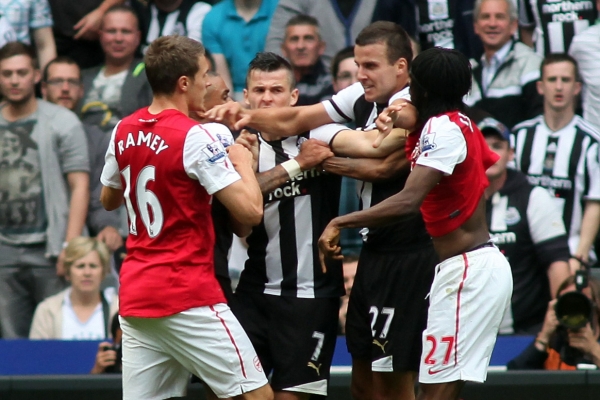 Arsenal se v Newcastlu předvedl. Arsenal se v Newcastlu předvedl.