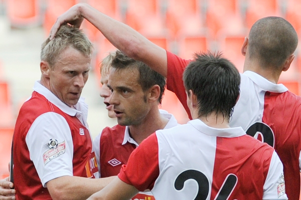 Slavia se na výhru nadřela. Slavia se na výhru nadřela.