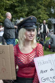Berlínský SlutWalk se konal v sobotu 13. srpna.