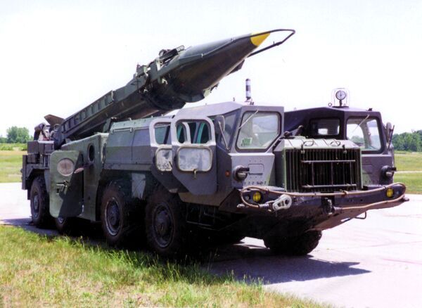 Raketa Scud-B.