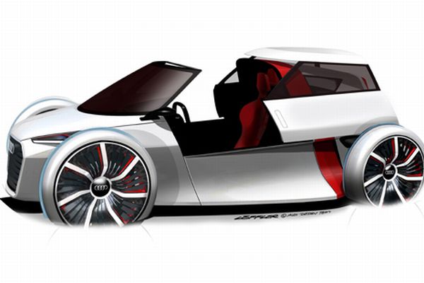 Takhle si představují designéři Audi městský elektromobil.
