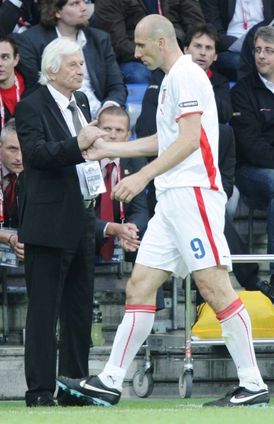 Jan Koller a Karel Brückner, nerozlučná dvojka.
