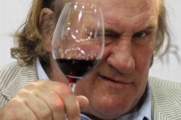 Francouzský herec Gérard Depardieu. 
