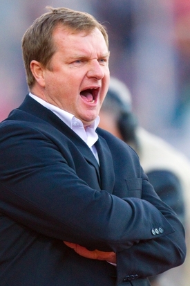 Trenér Plzně Pavel Vrba.