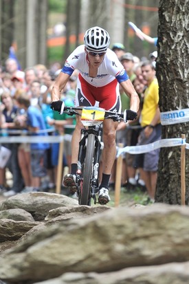 Biker Jaroslav Kulhavý.