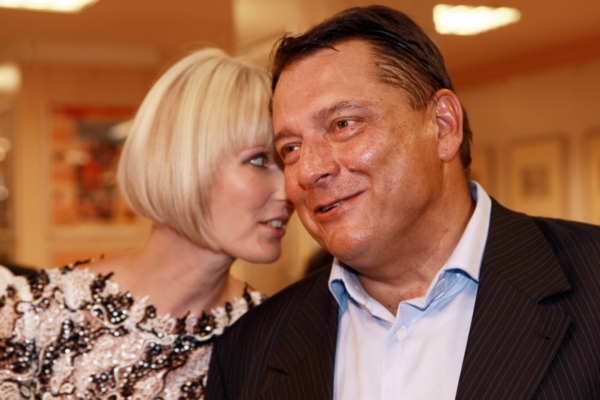 Jiří Paroubek s manželkou Petrou.