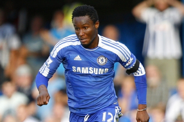 Fotbalista Chelsea John Obi Mikel. Fotbalista Chelsea John Obi Mikel.