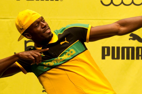 Usain Bolt, hlavní hvězda atletické mistrovství světa v Tegu. Usain Bolt, hlavní hvězda atletické mistrovství světa v Tegu.