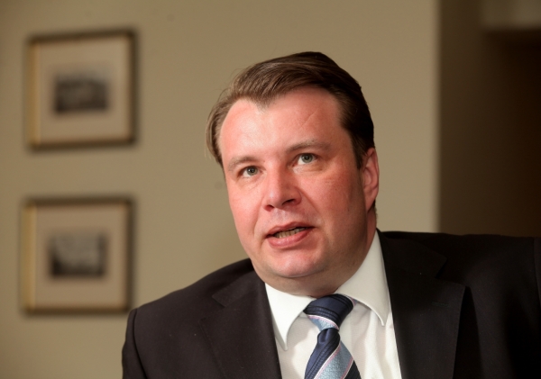 Ministr průmyslu a obchodu Martin Kocourek.
