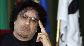 Muammar Kaddáfí.
