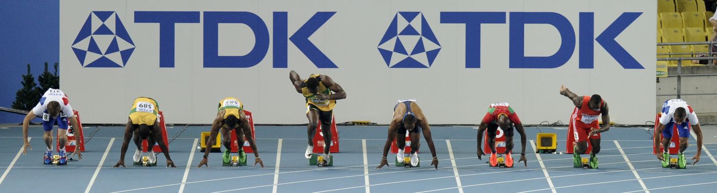 Usain Bolt ulil start. Usain Bolt ulil start.