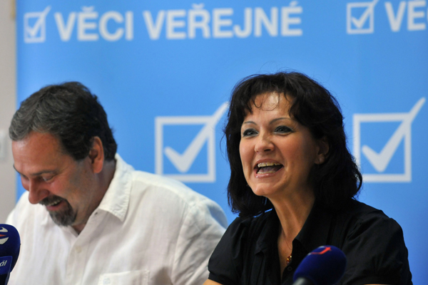 Dagmar Navrátilová a Radek John.