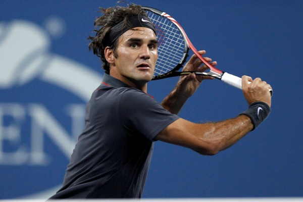 Roger Federer postoupil na US Open do 2. kola.
