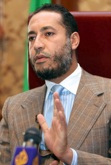 Saadí Kaddáfí.