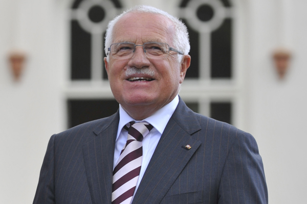 Prezident Václav Klaus. Prezident Václav Klaus.