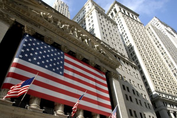 Burza cenných papírů v New Yorku. Burza cenných papírů v New Yorku.