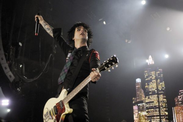 Frontman skupiny Green Day Billie Joe Armstrong.