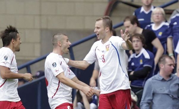 Jan Rezek (vlevo) a Michal Kadlec.