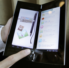 Nové tablety se objevují v těchto dnech nejen v Berlíně. Tablet P od Sony.