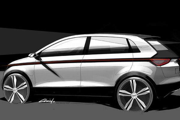 Koncept elektromobilu Audi A2. Koncept elektromobilu Audi A2.