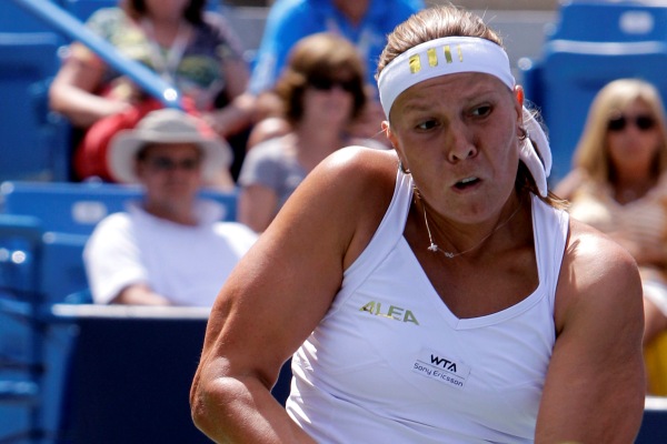 Tenistka Lucie Hradecká.