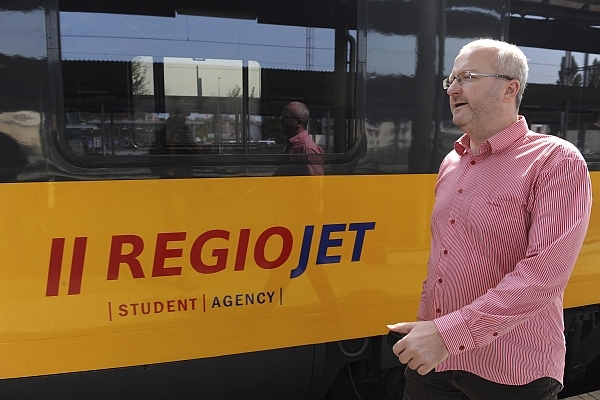 Vládce Student Agency Radim Jančura rozjede na konci září vlakovou dopravu.