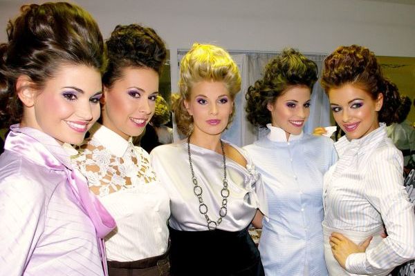 (Zleva) Lucie Smatanová, Kateřina Votavová, Hana Věrná, Tereza Budková, Jitka Válková.