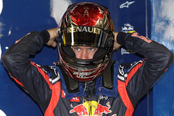 Sebastian Vettel z Red Bullu. Sebastian Vettel z Red Bullu.