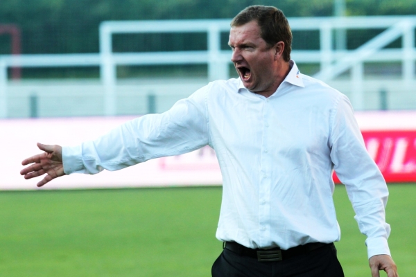 Trenér Plzně Pavel Vrba.