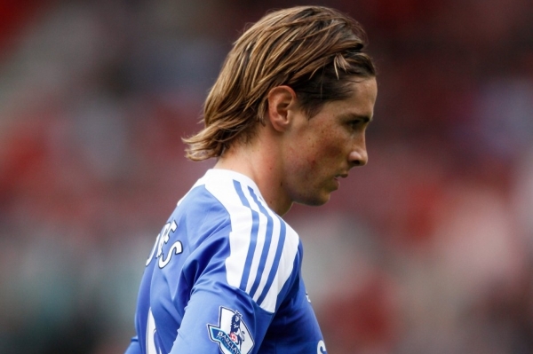 Útočník Chelsea Fernando Torres. Útočník Chelsea Fernando Torres.